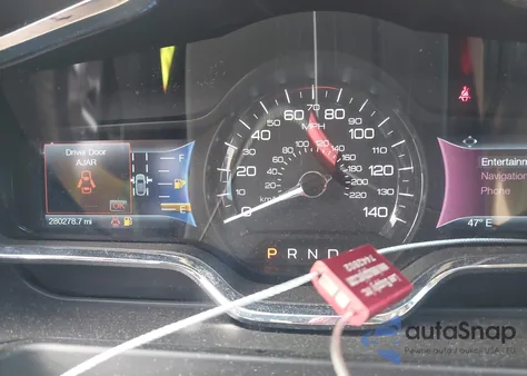 2014 Lincoln Mkt Ecoboost z USA, uszkodzony, nr VIN 2LMHJ5AT0EBL54824